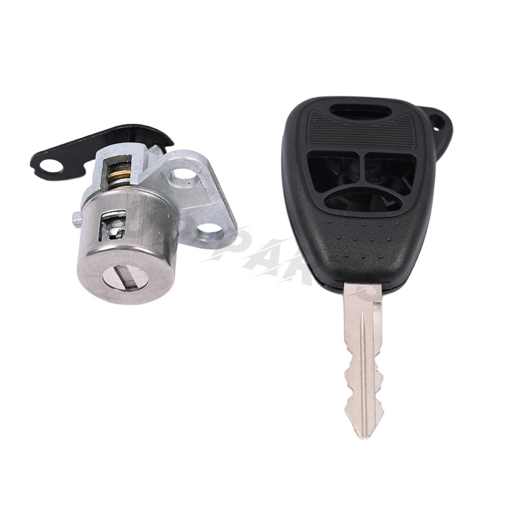 Door Lock Tumbler Cylinder with Key for Dodge Jeep Chrysler 5139099AA