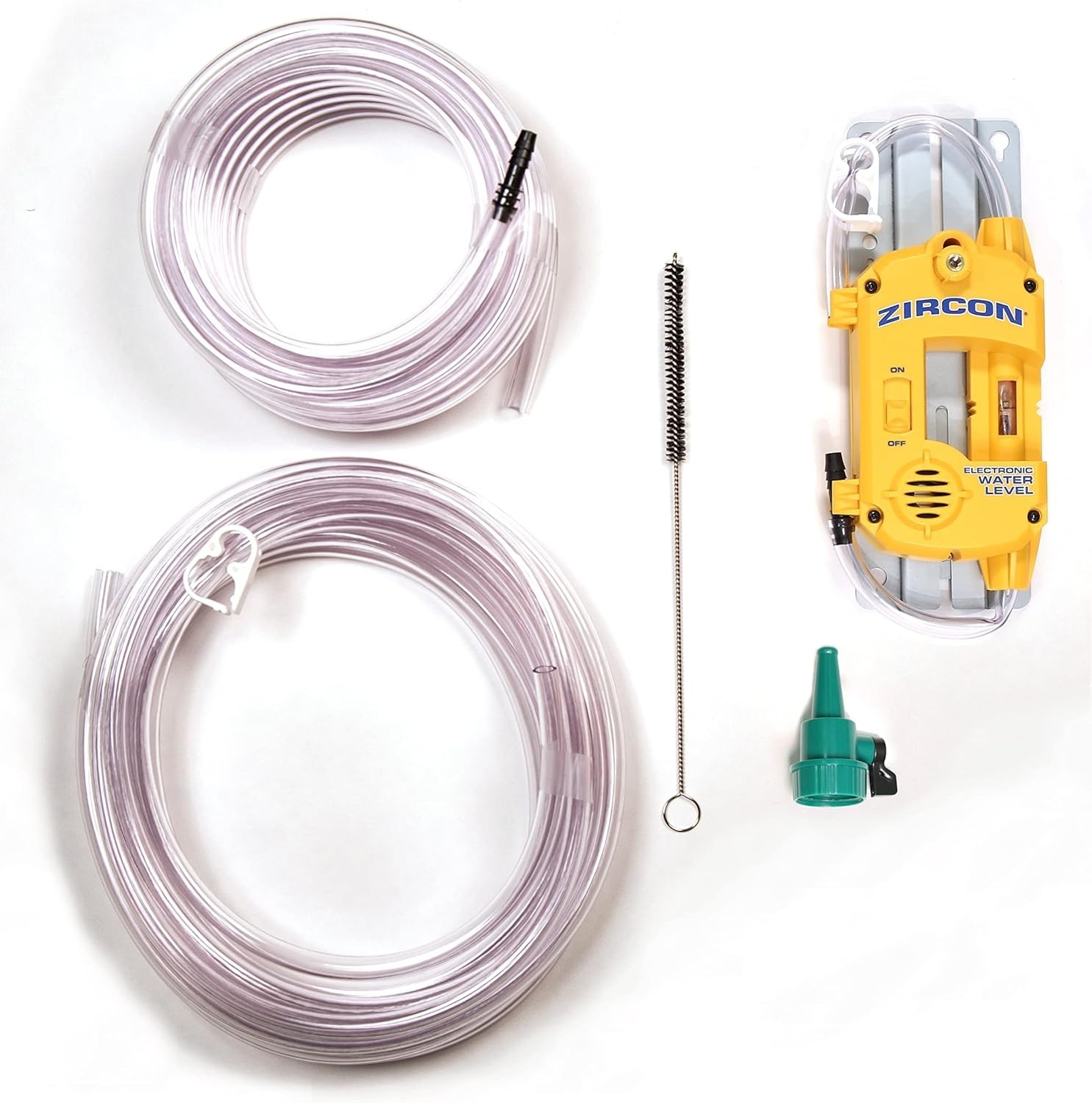 Electronic Water Level 25 Contractor Kit w/ 50FT Hose & Accessories Yellow