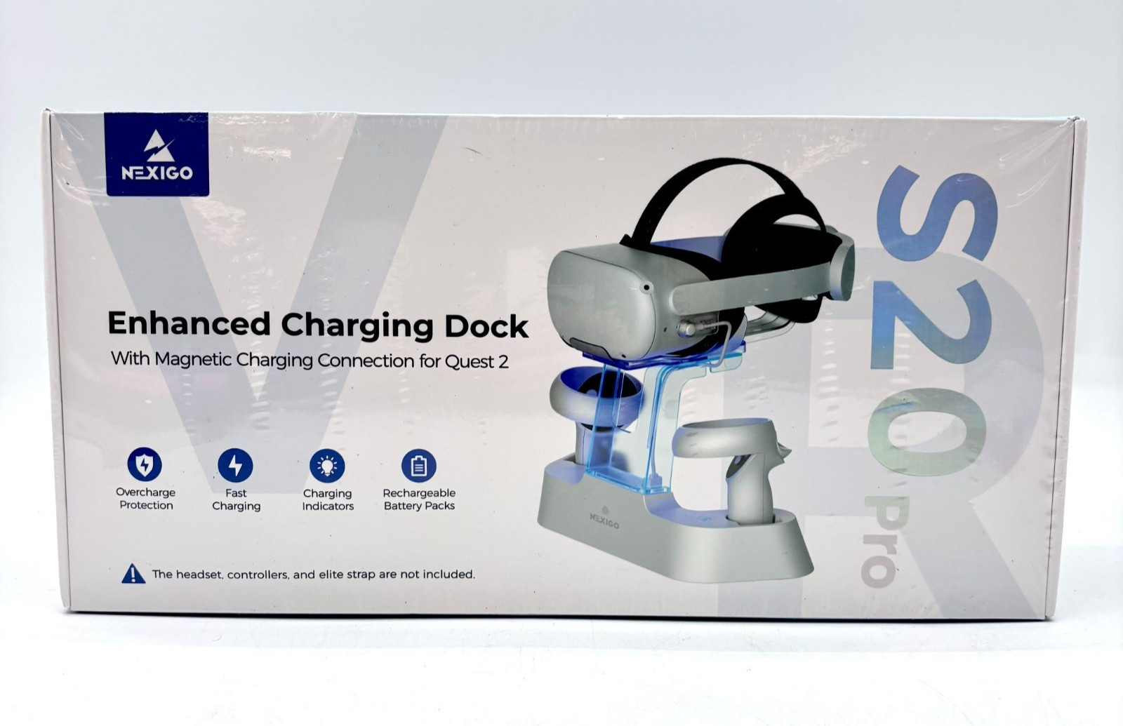 Nexigo Enhanced Charging Dock With Magnetic Charging Connection For Quest 2