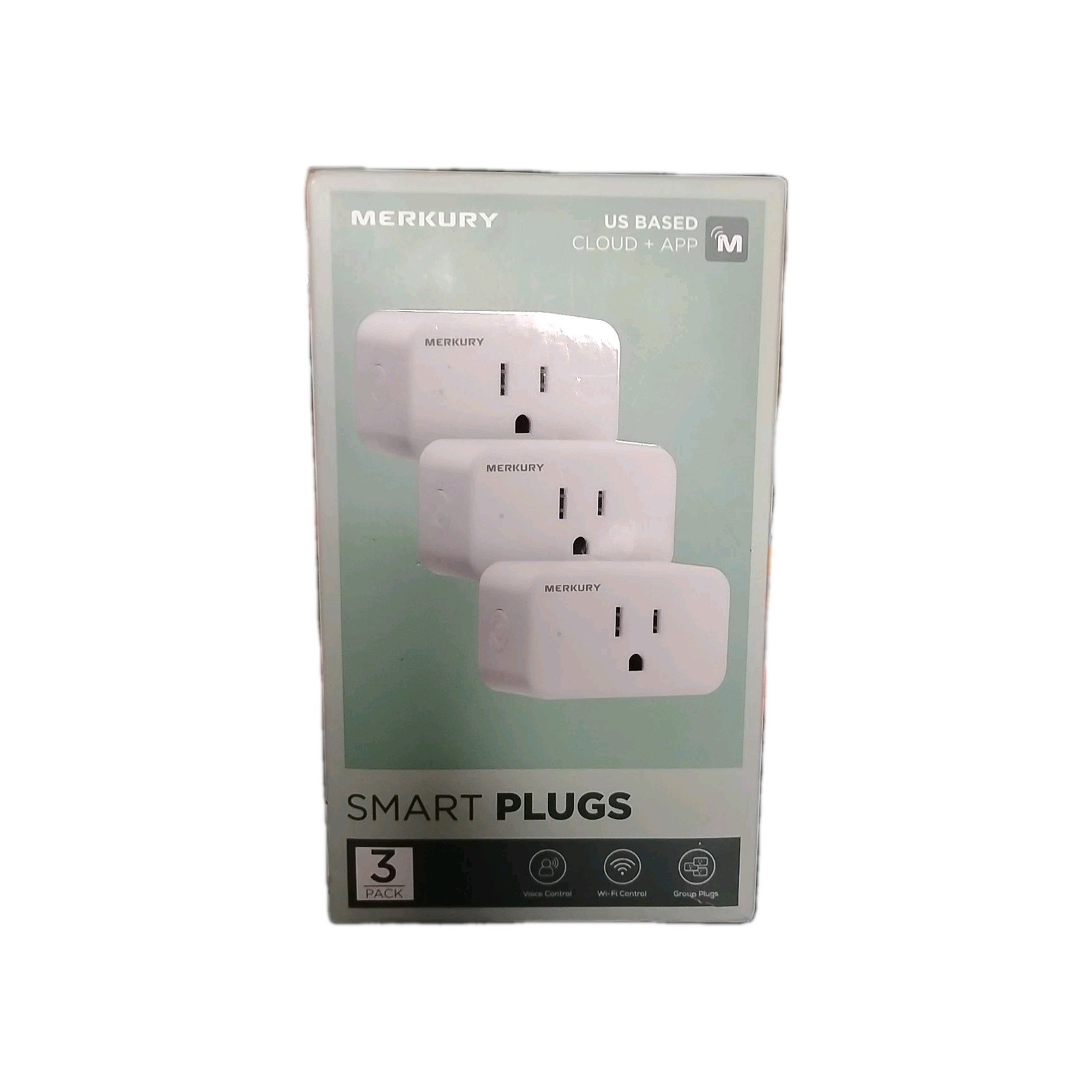 SMART HOME.. WIFI PLUG -[MERKURY]- 3 OUTLETS