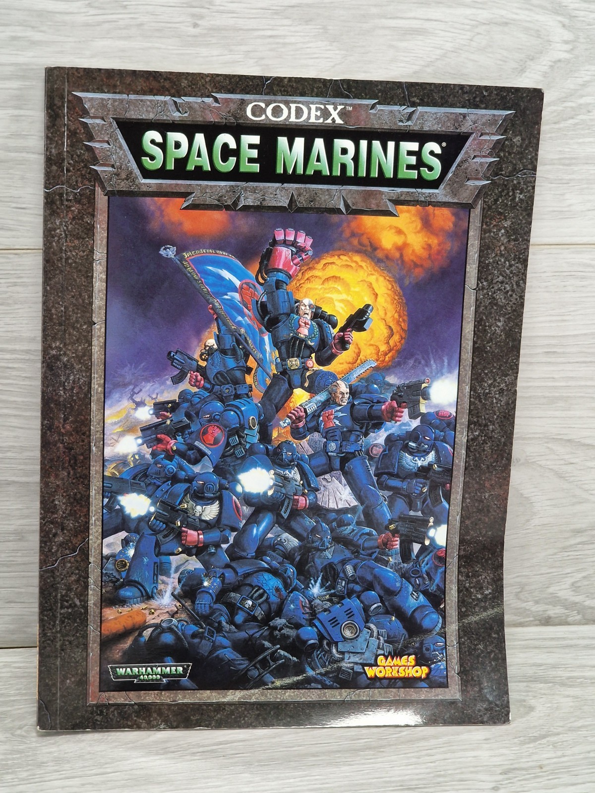 Warhammer Space Marines Codex 3rd edition Softcover Games Workshop 40,000 Book
