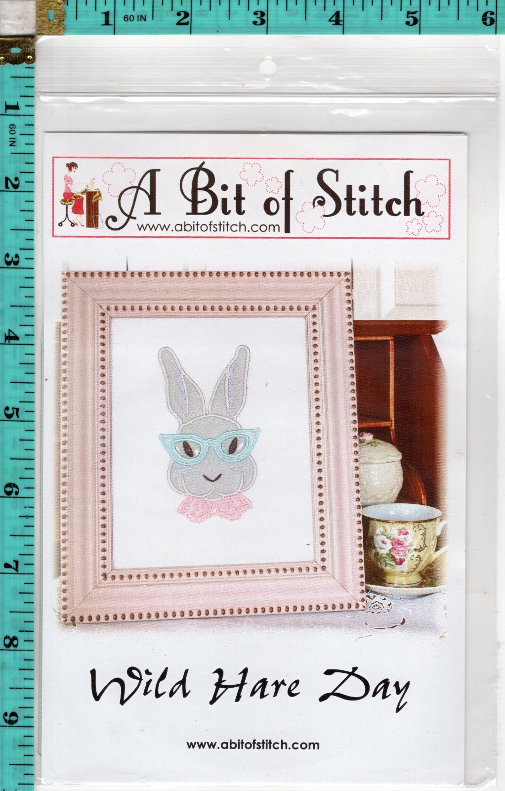 "Wild Hare Day" A Bit of Stitch Computerized Sewing Machine Design CD NEW!