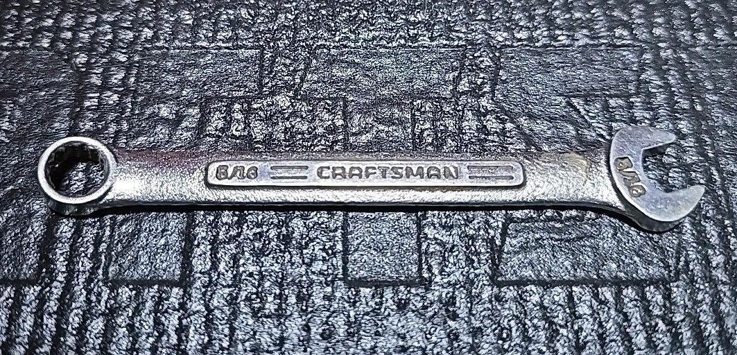 Vintage Craftsman 5/16 Combination Wrench