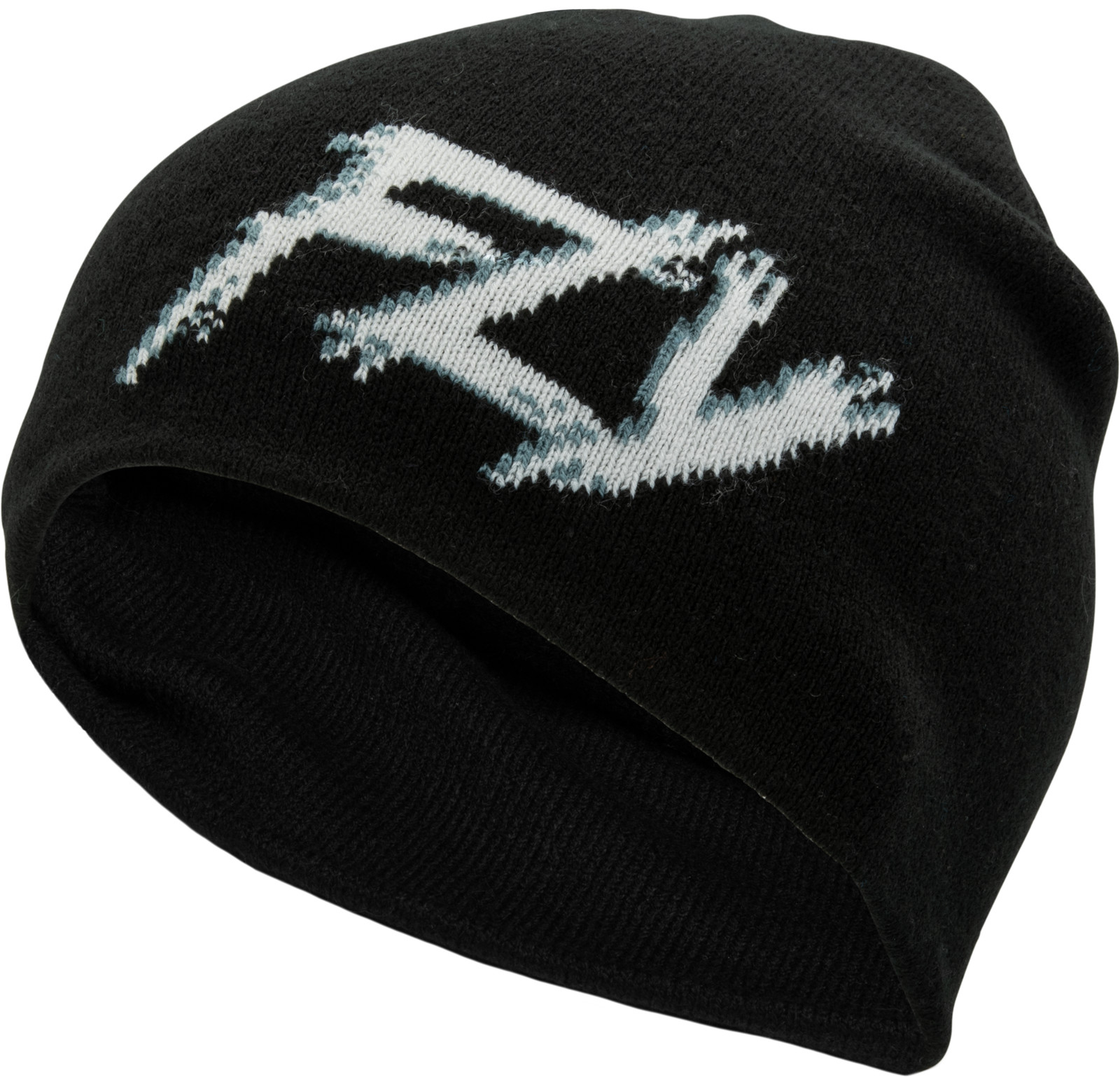 Fly Racing Fitted Beanie Black/Grey
