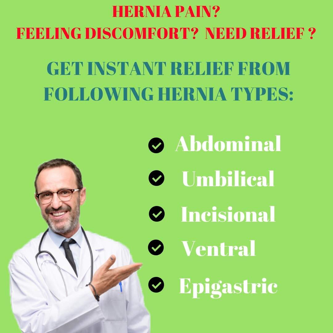 Umbilical Hernia Belt for Men & Women Abdominal Support with Compression Pad