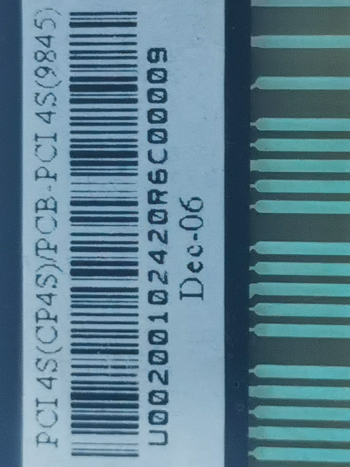 PCB-PCI 4S9845 AN9845 REV. D