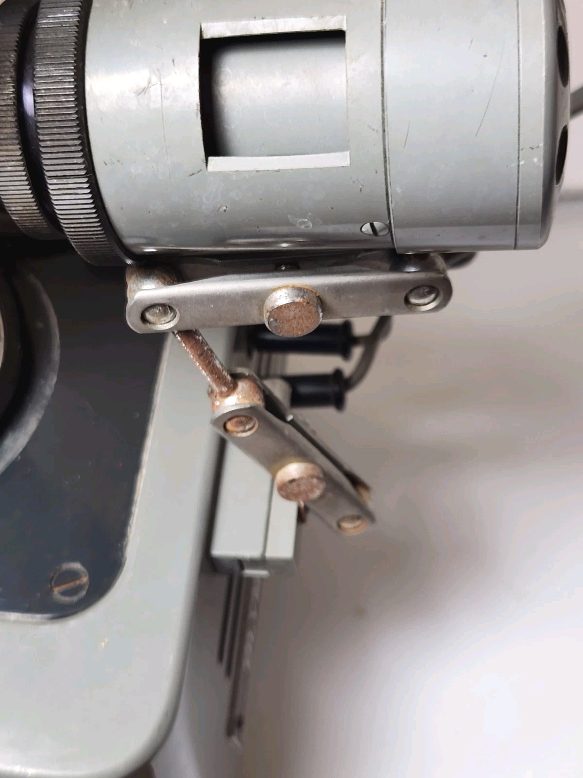 Vintage Olympus Tokyo JM Labratory Stereoscopic Microscope 222406 Working