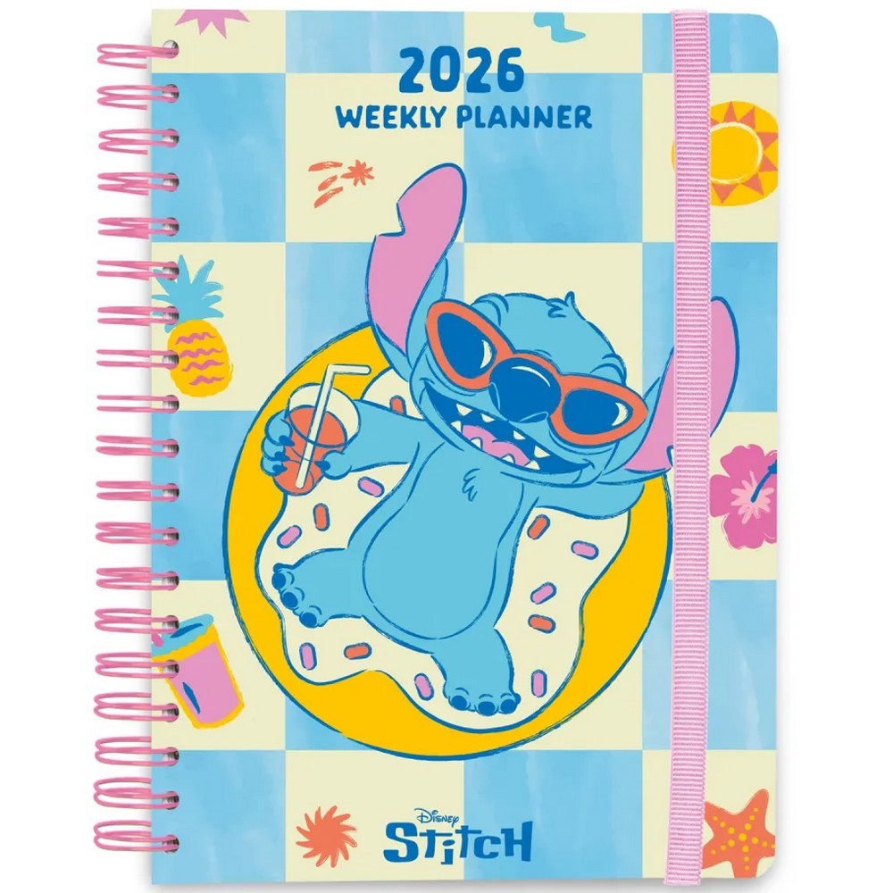 Erik Disney Annual Weekly Diary, Stitch 14.8x21cm (2026)