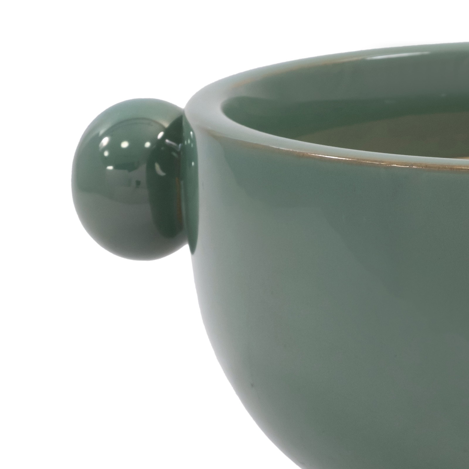 7" Cornflower Handled Ceramic Planter by Drew Barrymore