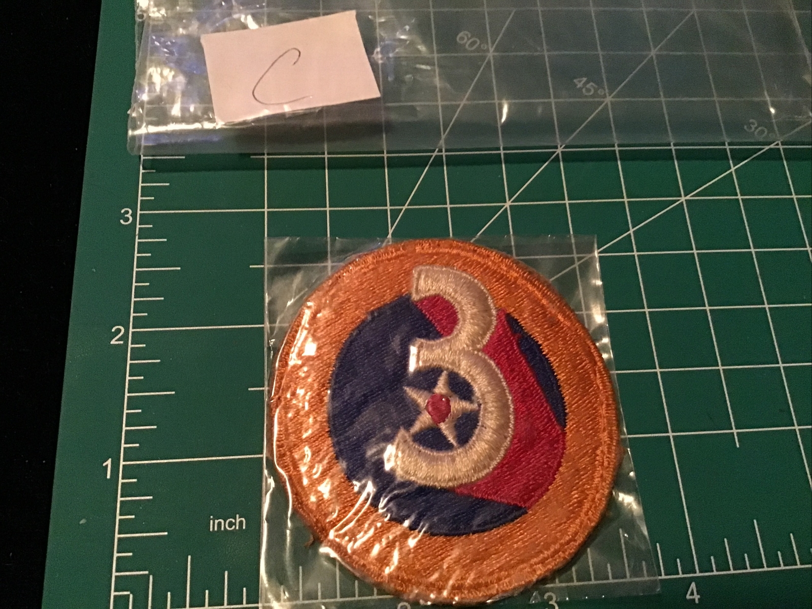 US Army Air Force 3rd Air Force Patch