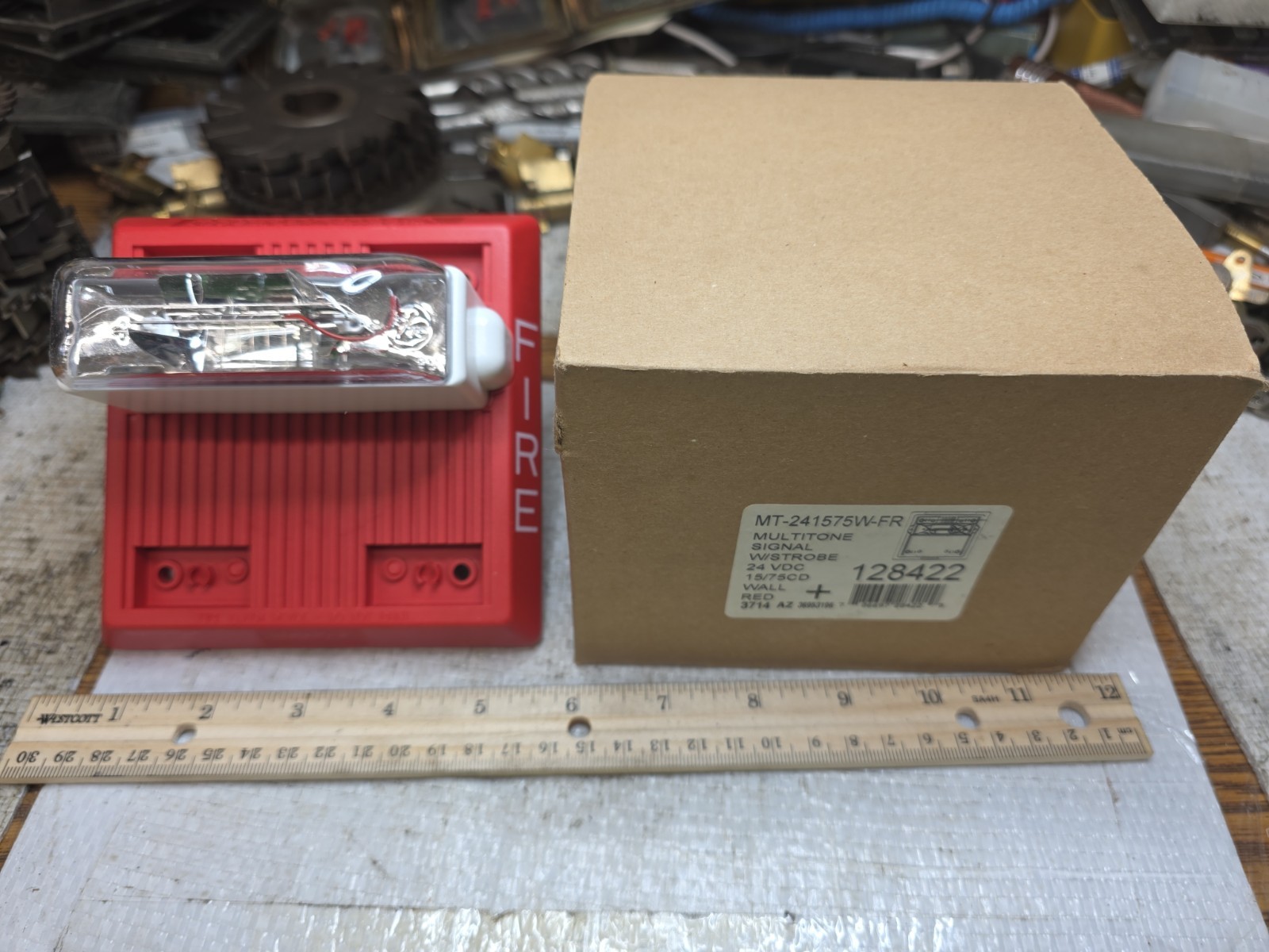 MT-241575W-FR WHEELLOCK STROBE NEW IN THE BOX