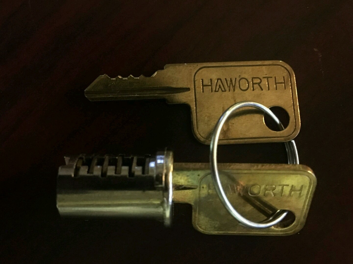HAWORTH SL LOCK CORES WITH 2 KEYS $10.00 - MOST #'S IN STOCK