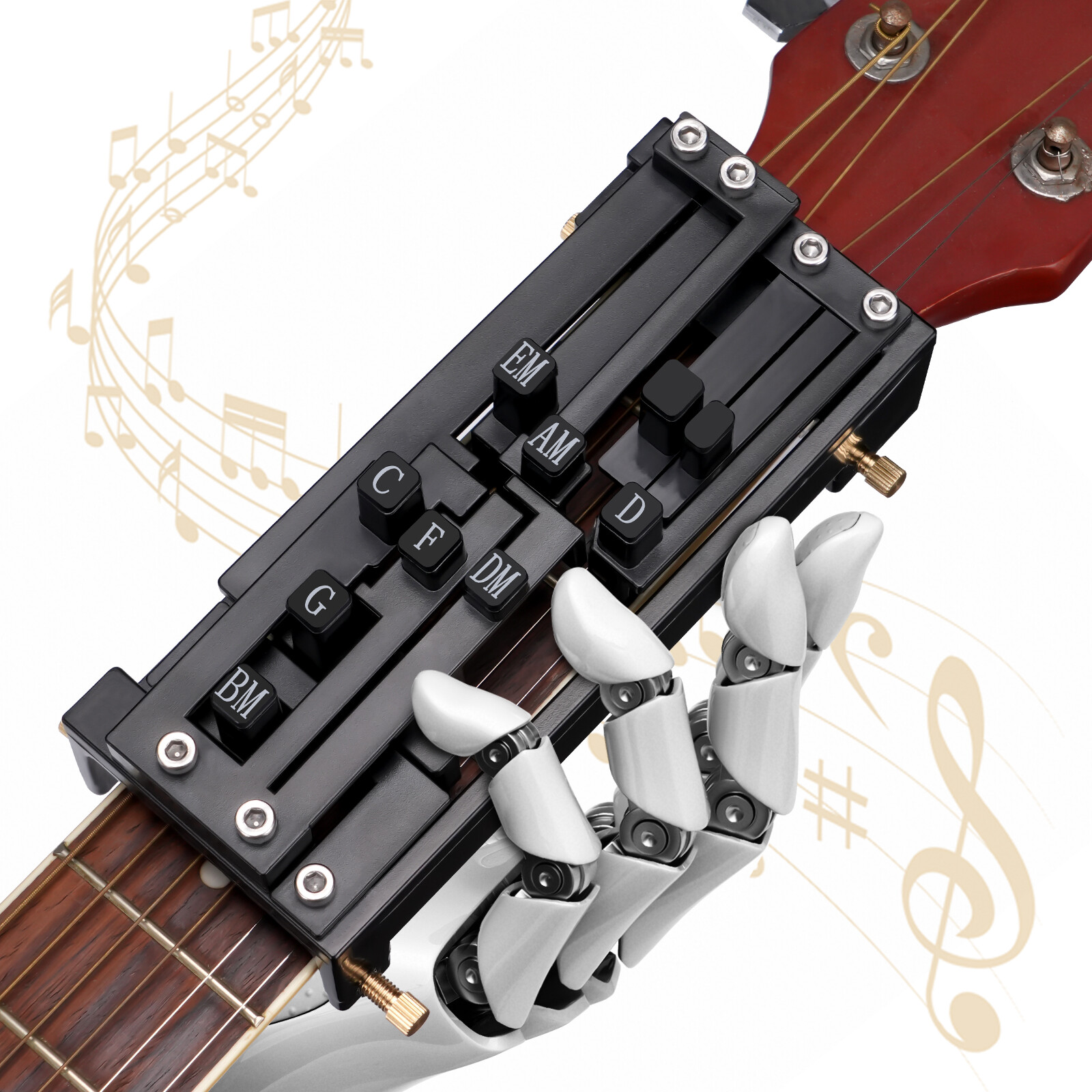 Guitar Chord Trainer Learning System Aid Practice Tool for Beginners Acoustic