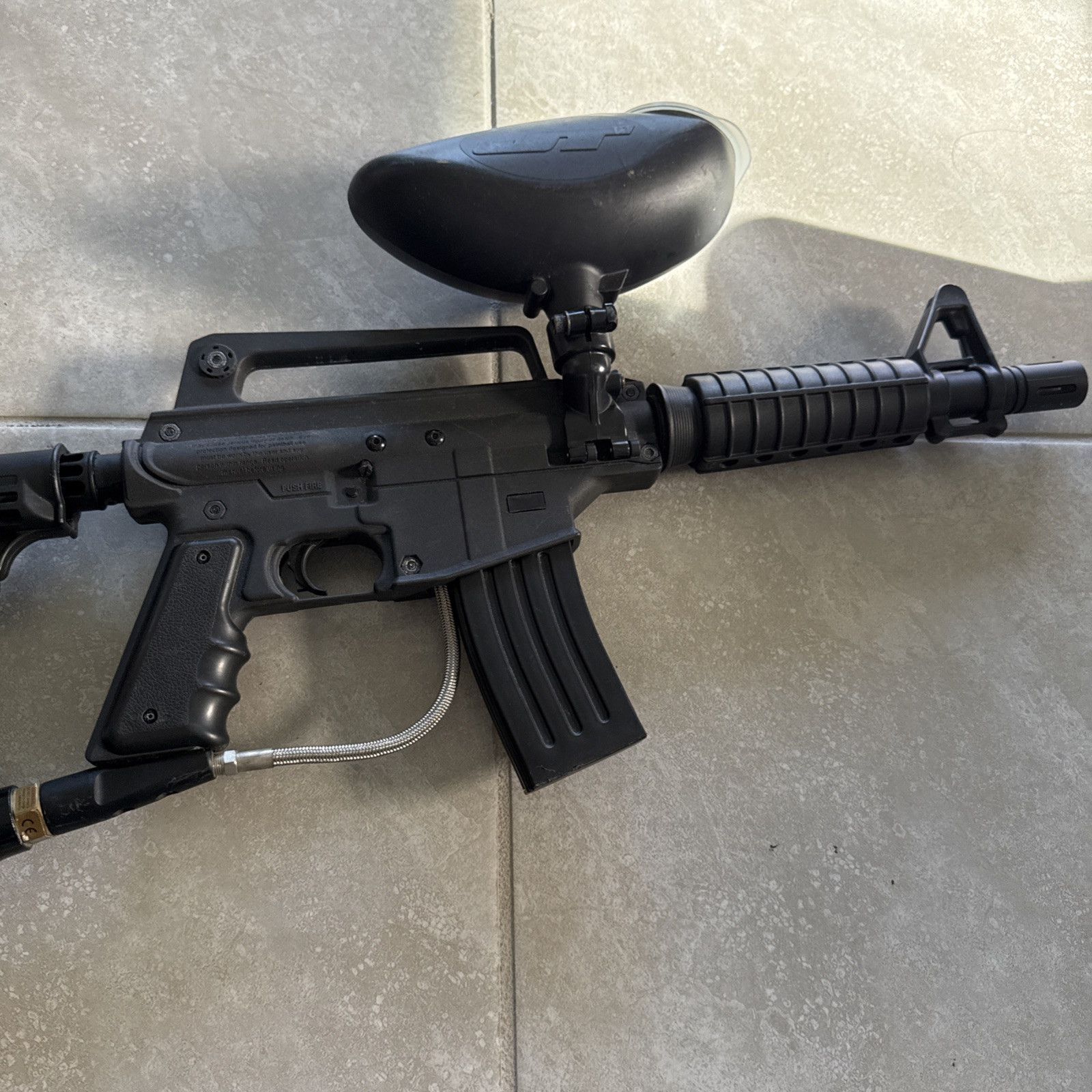 Tippmann US Army Alpha Elite Paintball Marker - Black