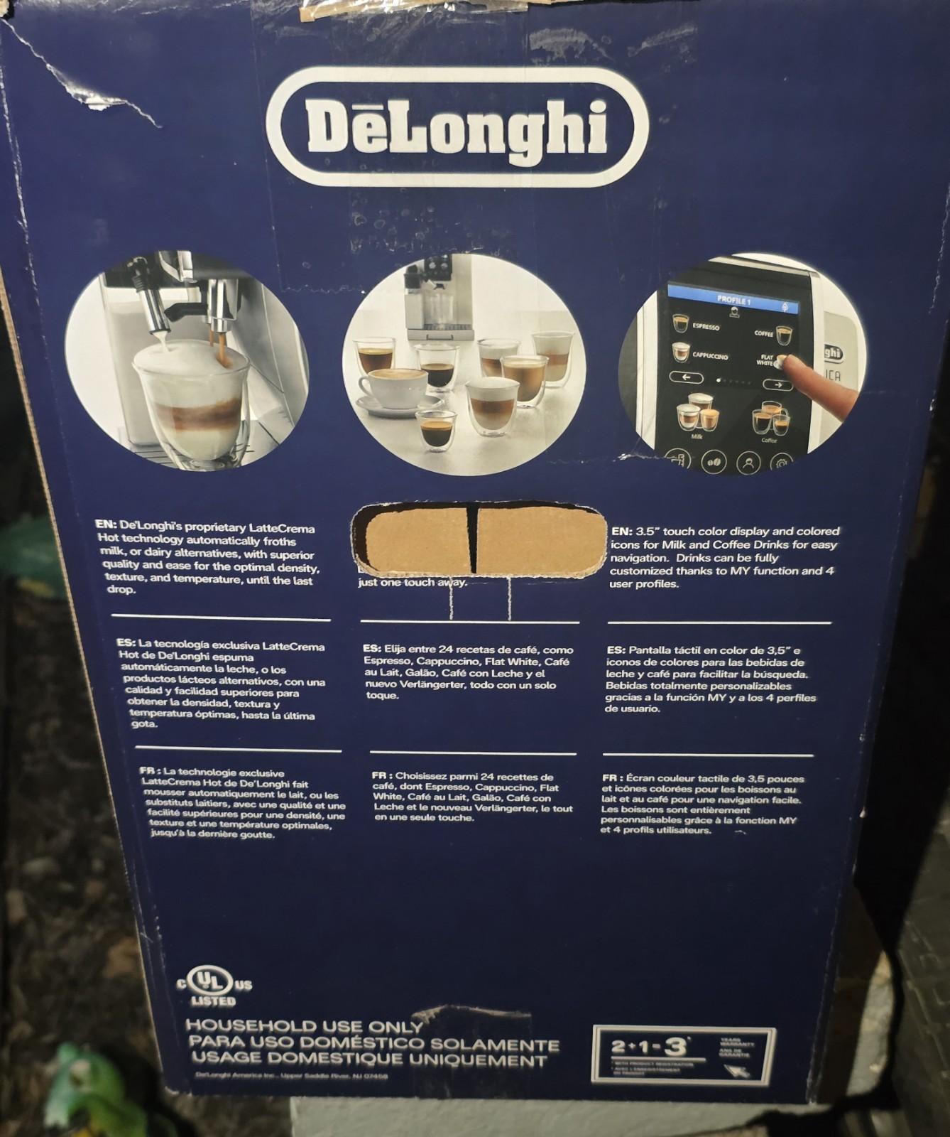 Delonghi Dinamica Plus Fully Automatic Espresso Machine - ECAM38085SB