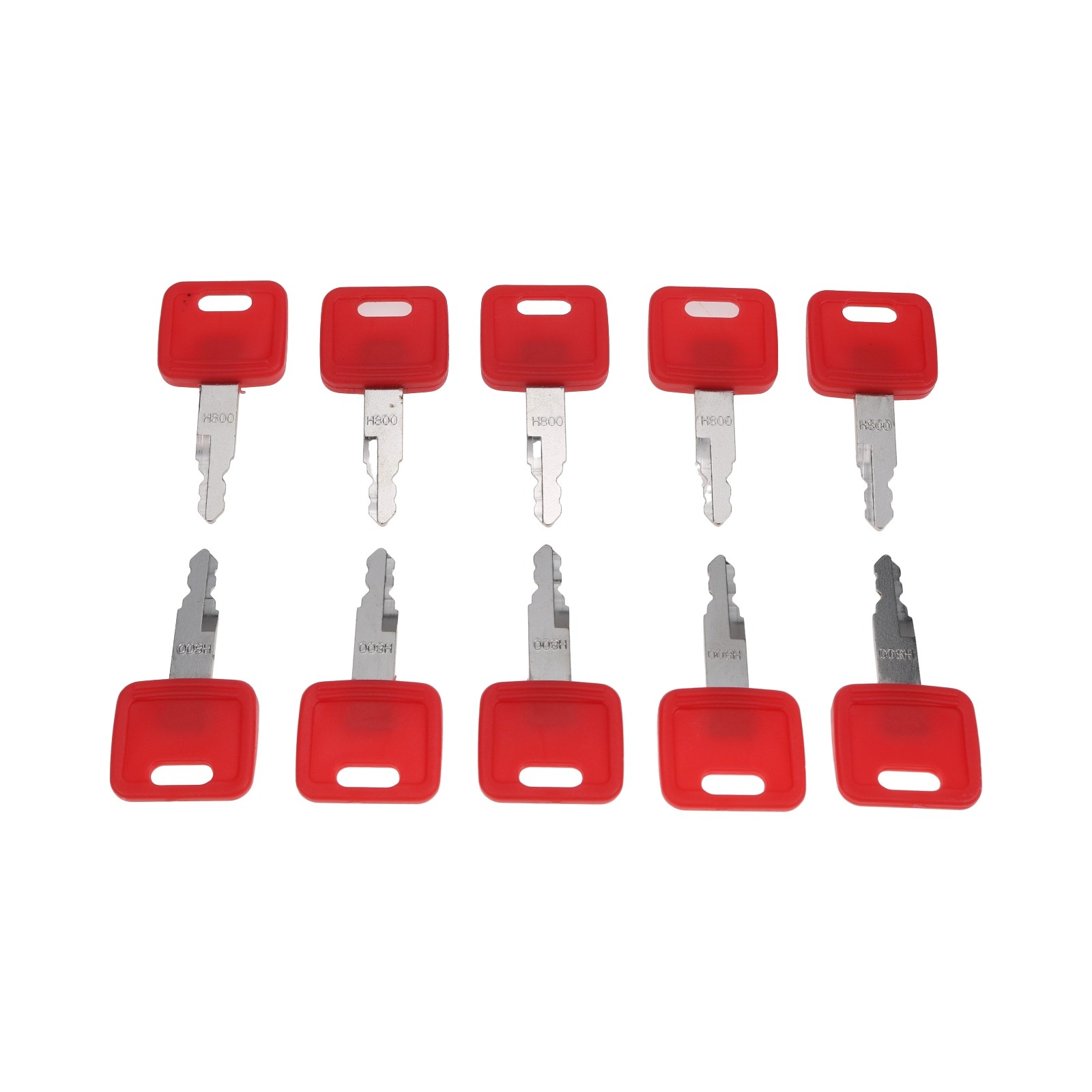 10x Ignition Keys For John Deere 35C 35D 35G 35ZTS 370C 380GLC 450CLC 450DLC