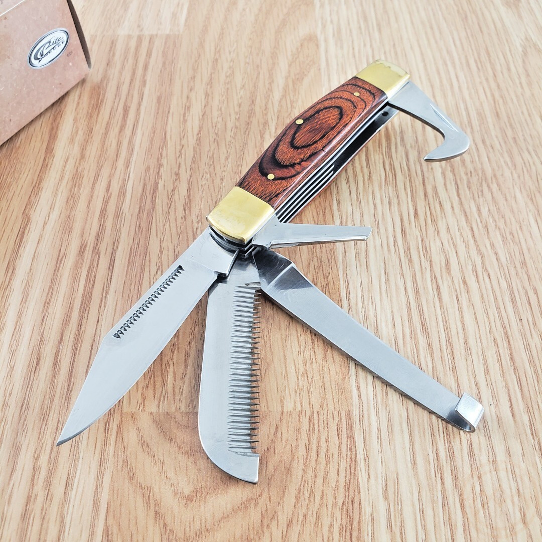 Rite Edge Horseman's Multitool 5 Tools For Horseman Maintenance Pakkawood Handle