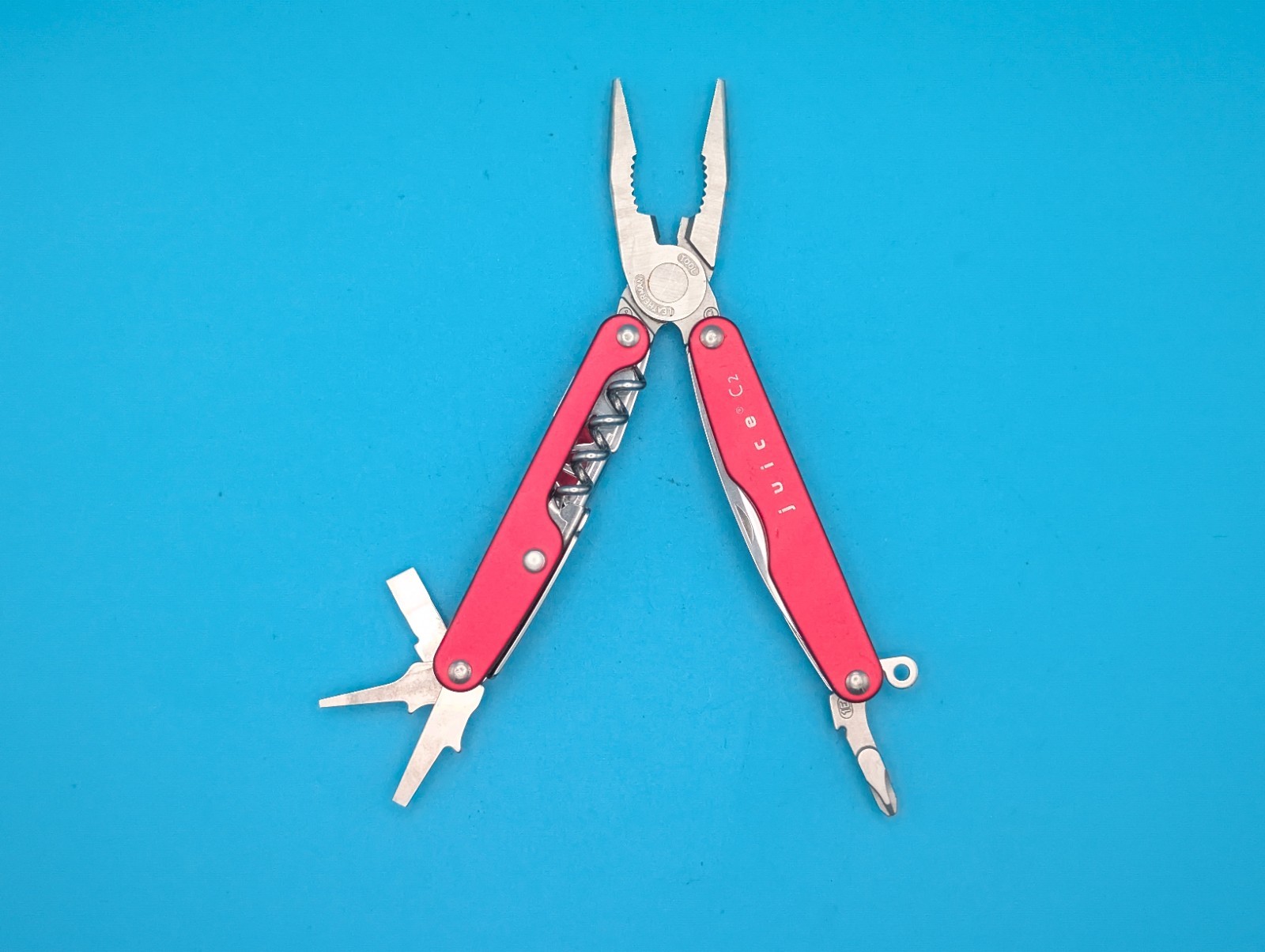 Leatherman Juice C2 Red Multi Tool! *GREG GILBERT* LOOSE CORKSCREW