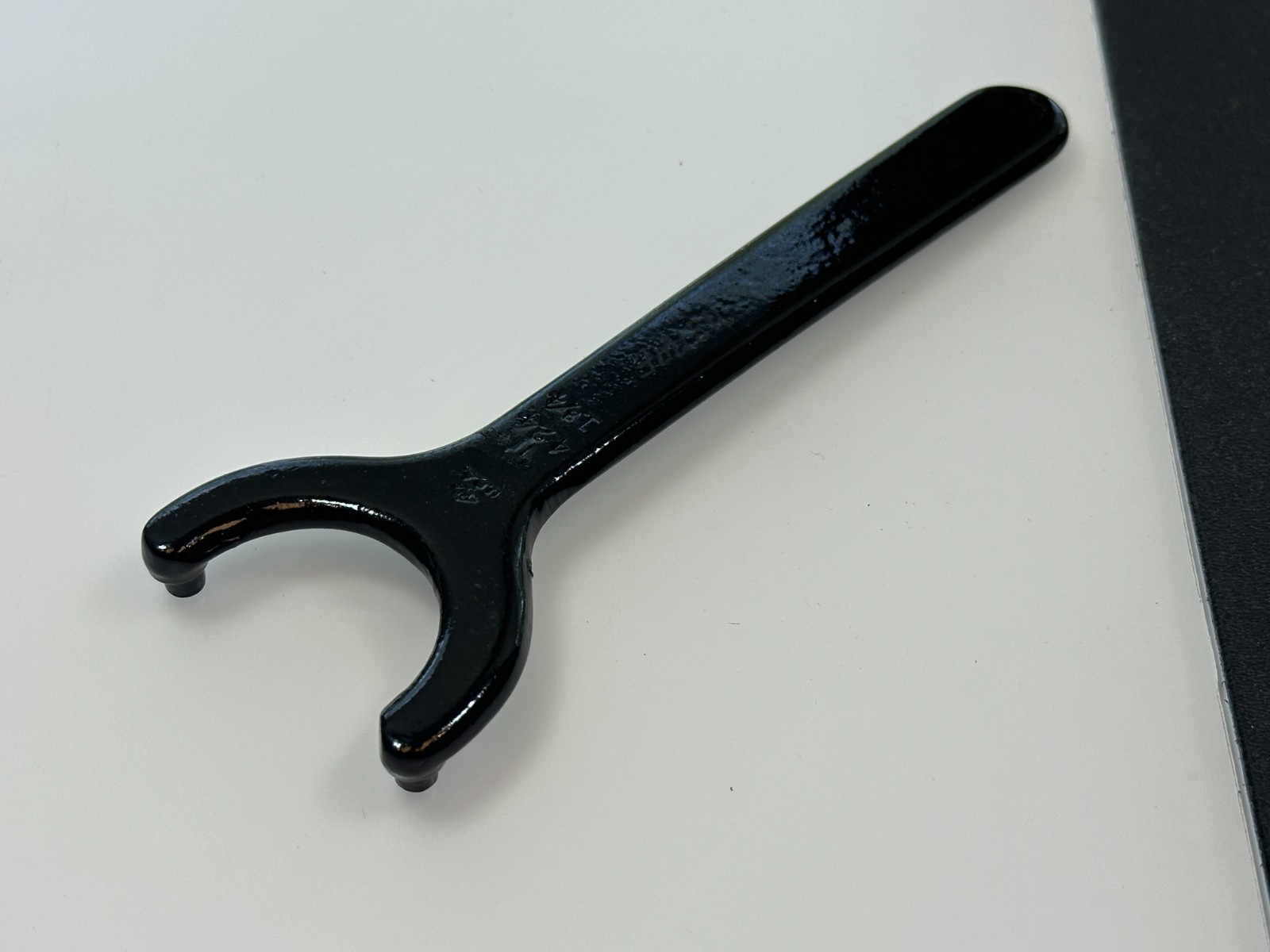 🇺🇸 Martin Tool 424 SAE 1-3/4" Black Double Pin Face Spanner Wrench, NOS