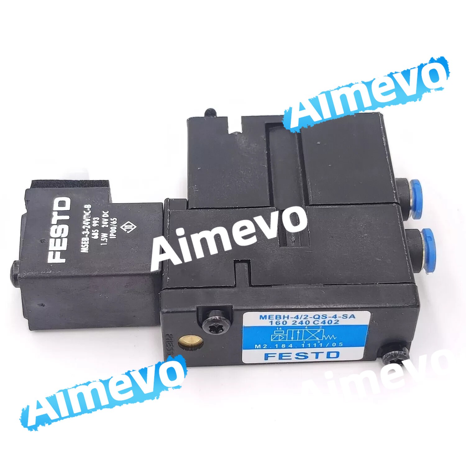 5 pieces M2.184.1111 Solenoid Valve Festo MEBH-4/2-QS-4-SA M2.184.1111/05 Valve