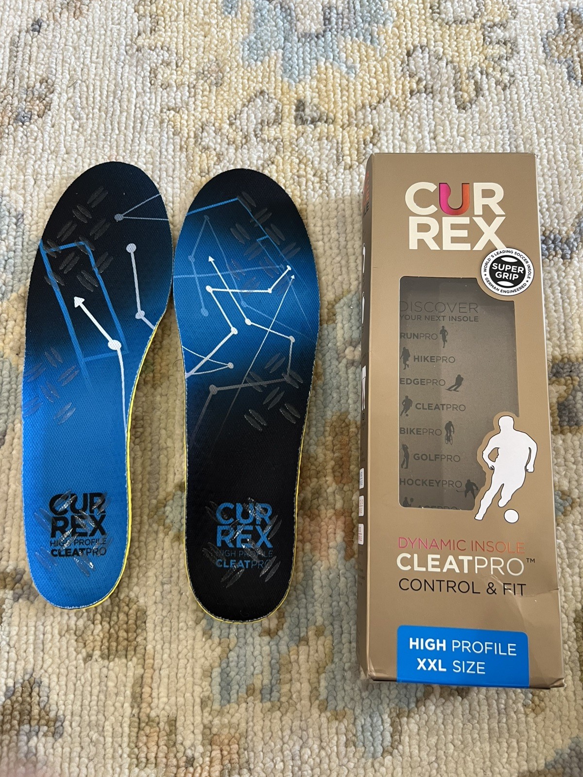 Cleatpro Sport Insoles for Soccer & Football - Reduce Fatigue & Prevent Injuries
