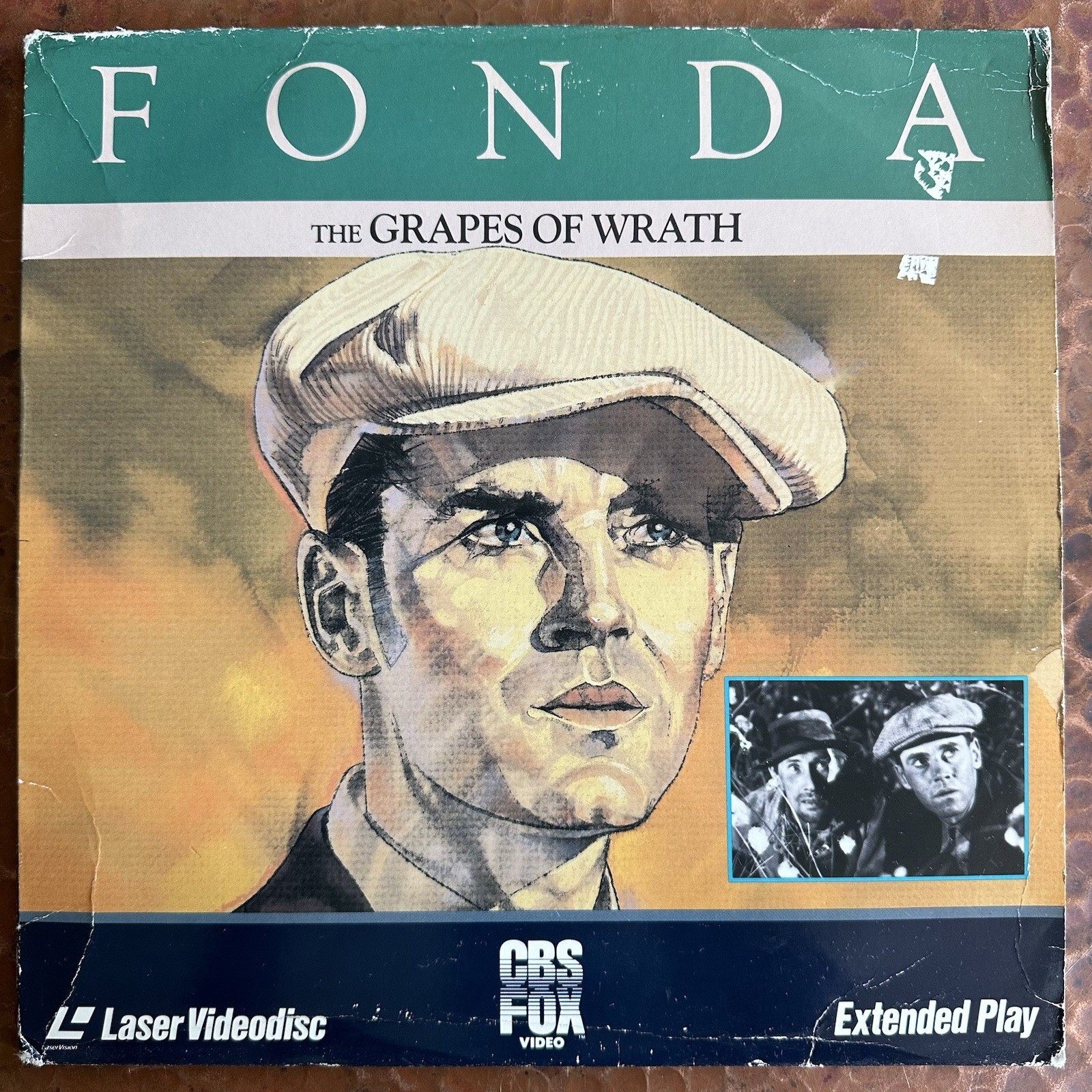 "The Grapes of Wrath" Extended Play Laserdisc LD - Henry Fonda