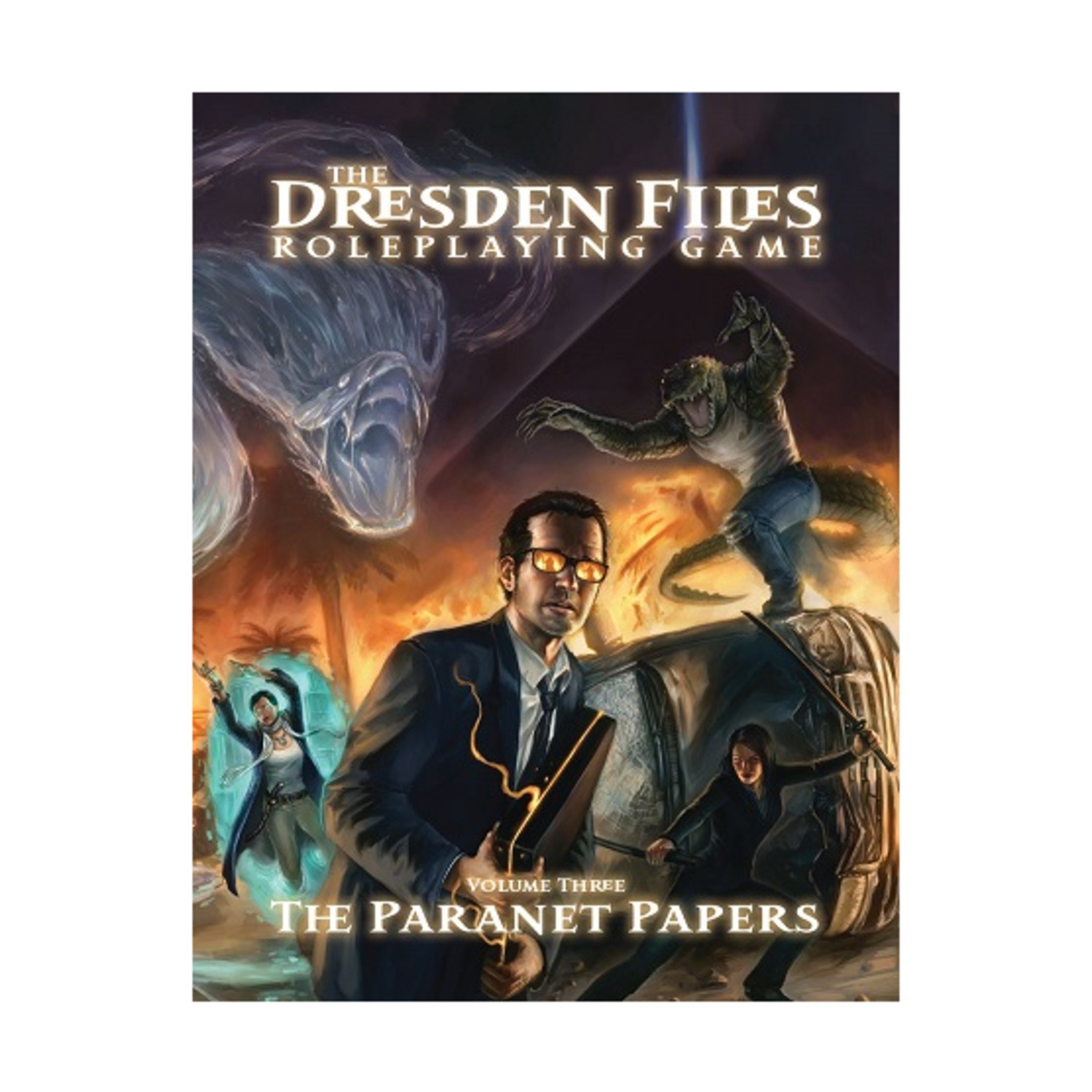 Evil Hat Dresden Files Dresden Files Vol. 3 - The Paranet Papers VG+/EX