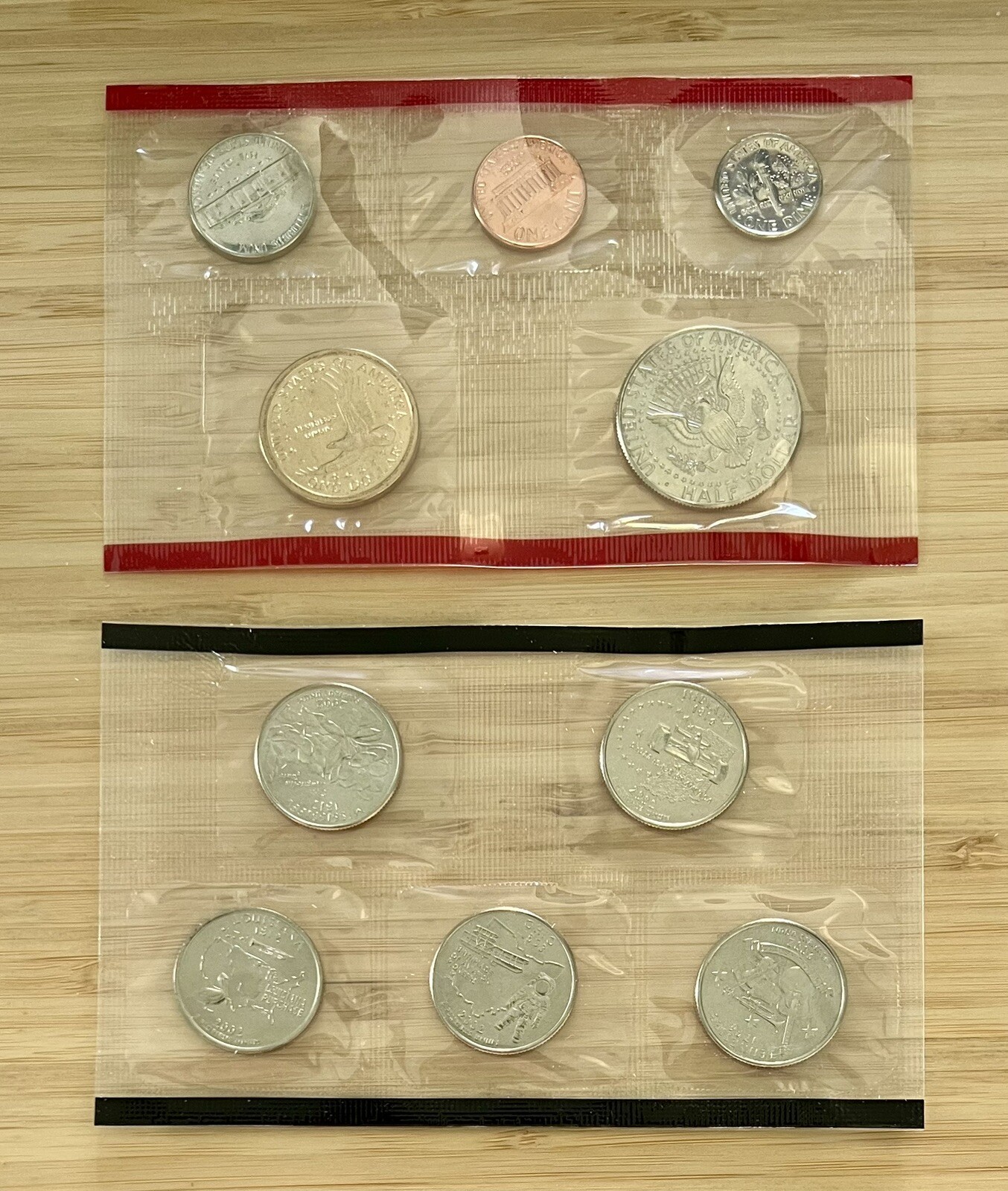 2002 P&D US Mint Uncirculated Coin Set OGP COA FREE SHIPPING