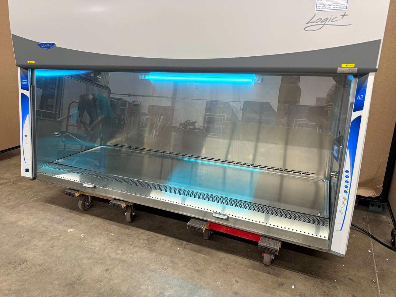 Used Labconco Logic Plus Biosafety Cabinet Hood