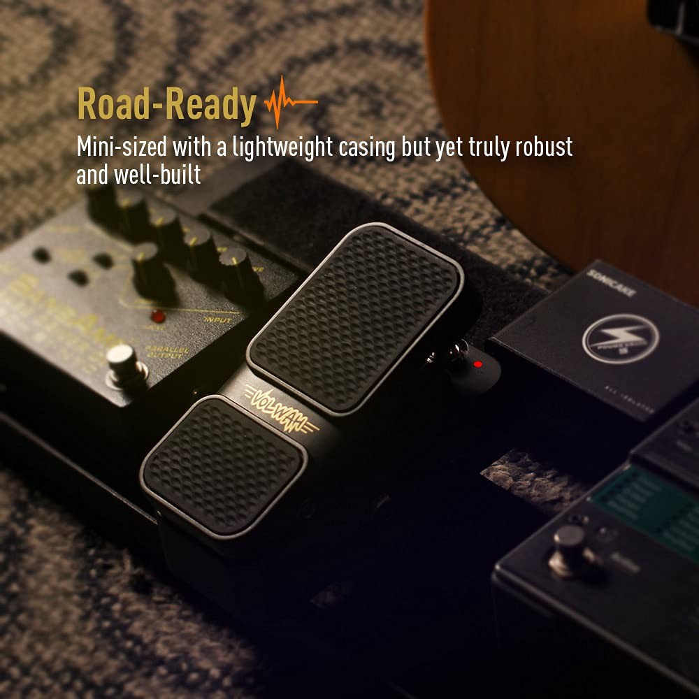 SONICAKE Volume & Wah Pedal Mini VolWah