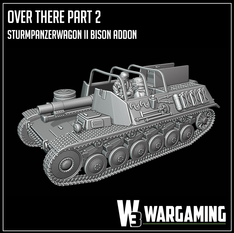 German Army_All W3 Wargaming DAK  Sets_Over There Pt. 2_28MM 1/56_Unpainted_WWII