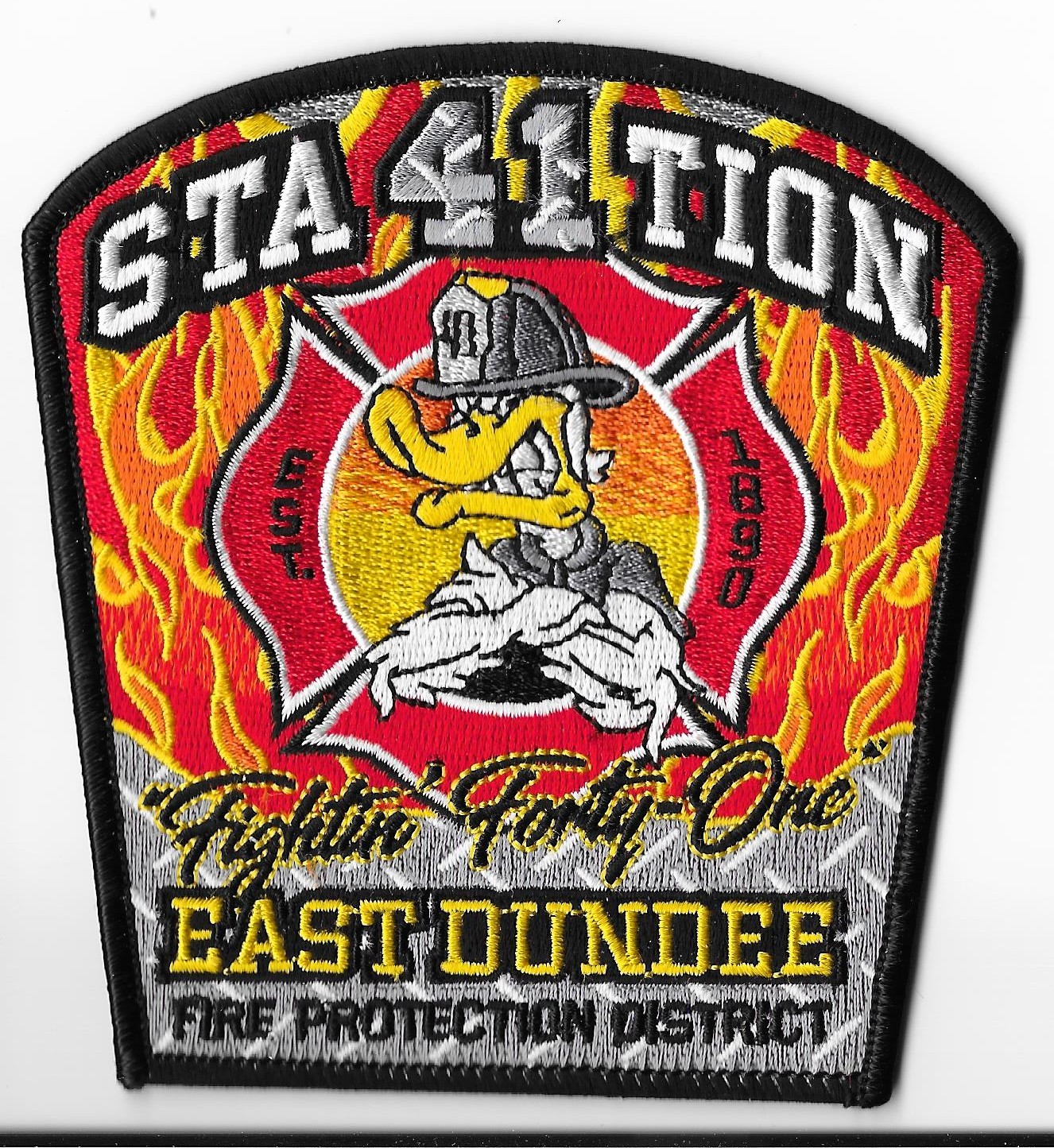 East Dundee Fire Protection District, Illinois Station 41 Patch V1