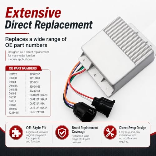 Ignition Control Module ICM Compatible with Ford F-Series E-100 E-150 E-250 E