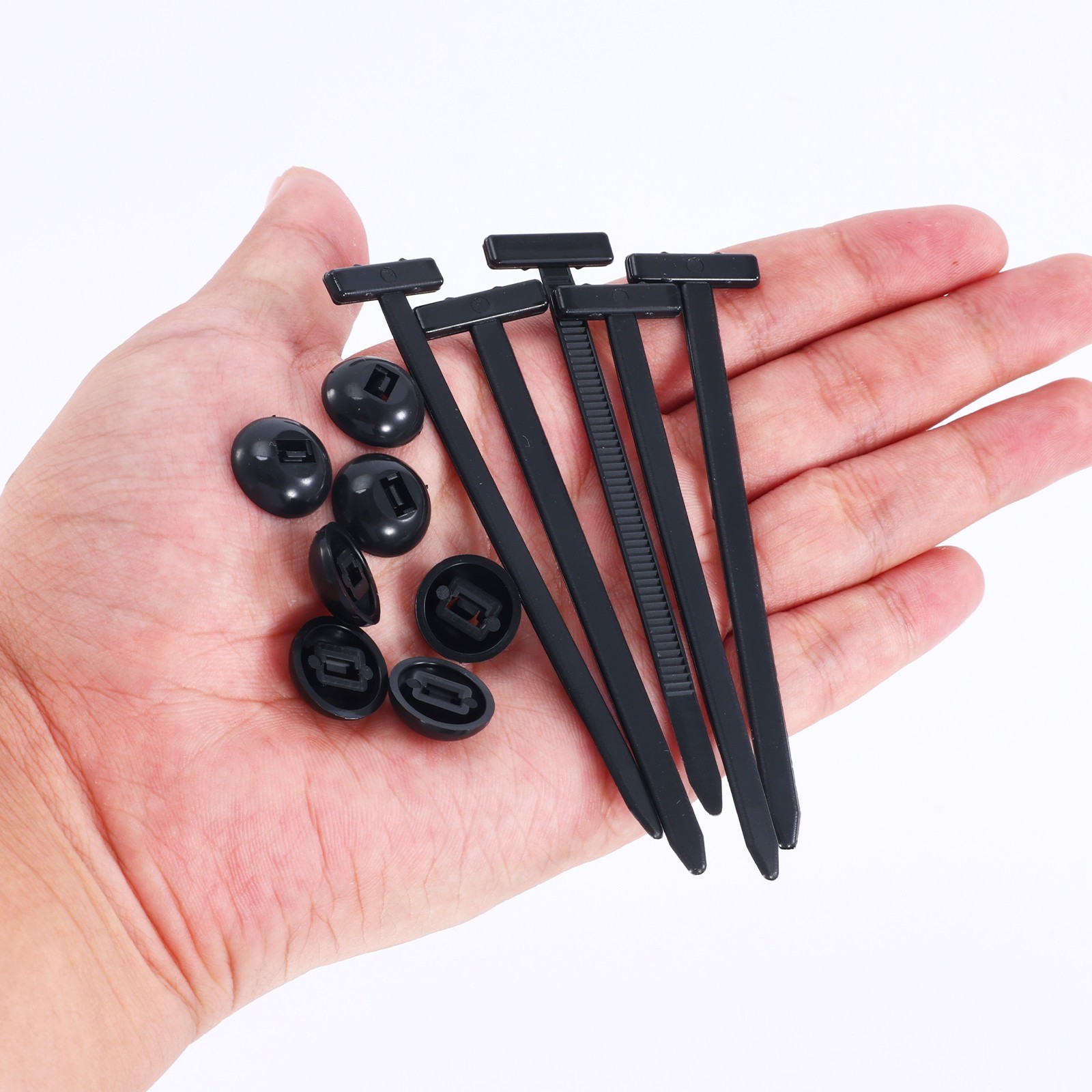 50PCS Heavy Duty Nylon Cable Ties Self-Locking Universal Zip Ties