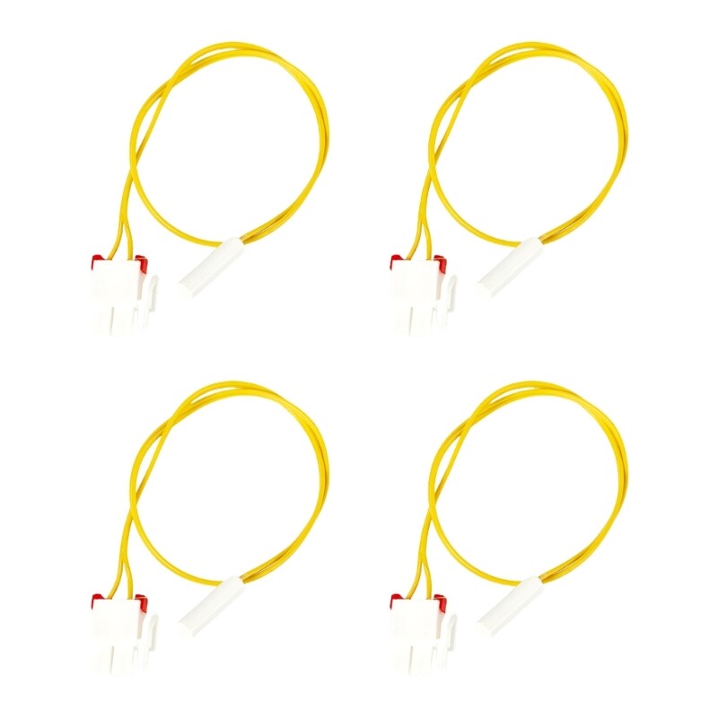 Set of 4 Refrigerator Temperature Sensor Defrost Function Probe for Refrigerator