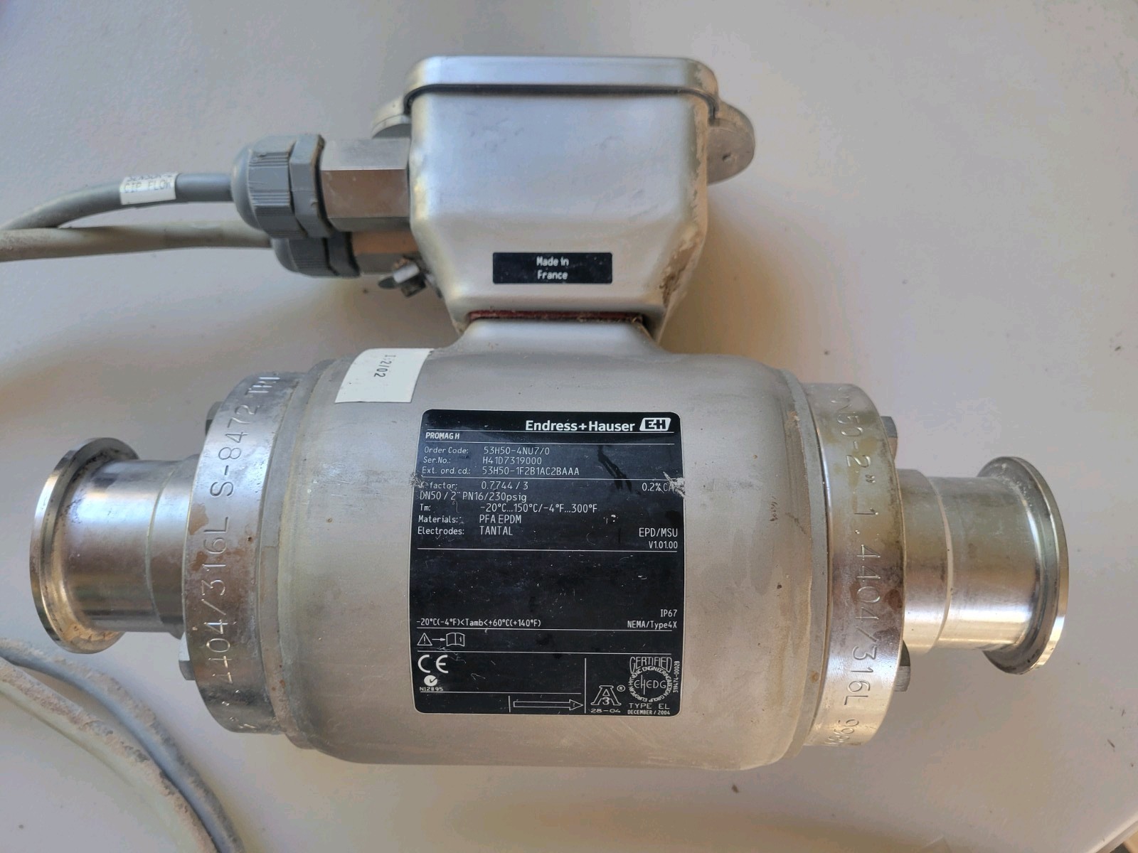 ENDRESS & HAUSER 53H50-1F2B1AC2BAAA 53H50-4NU7/0