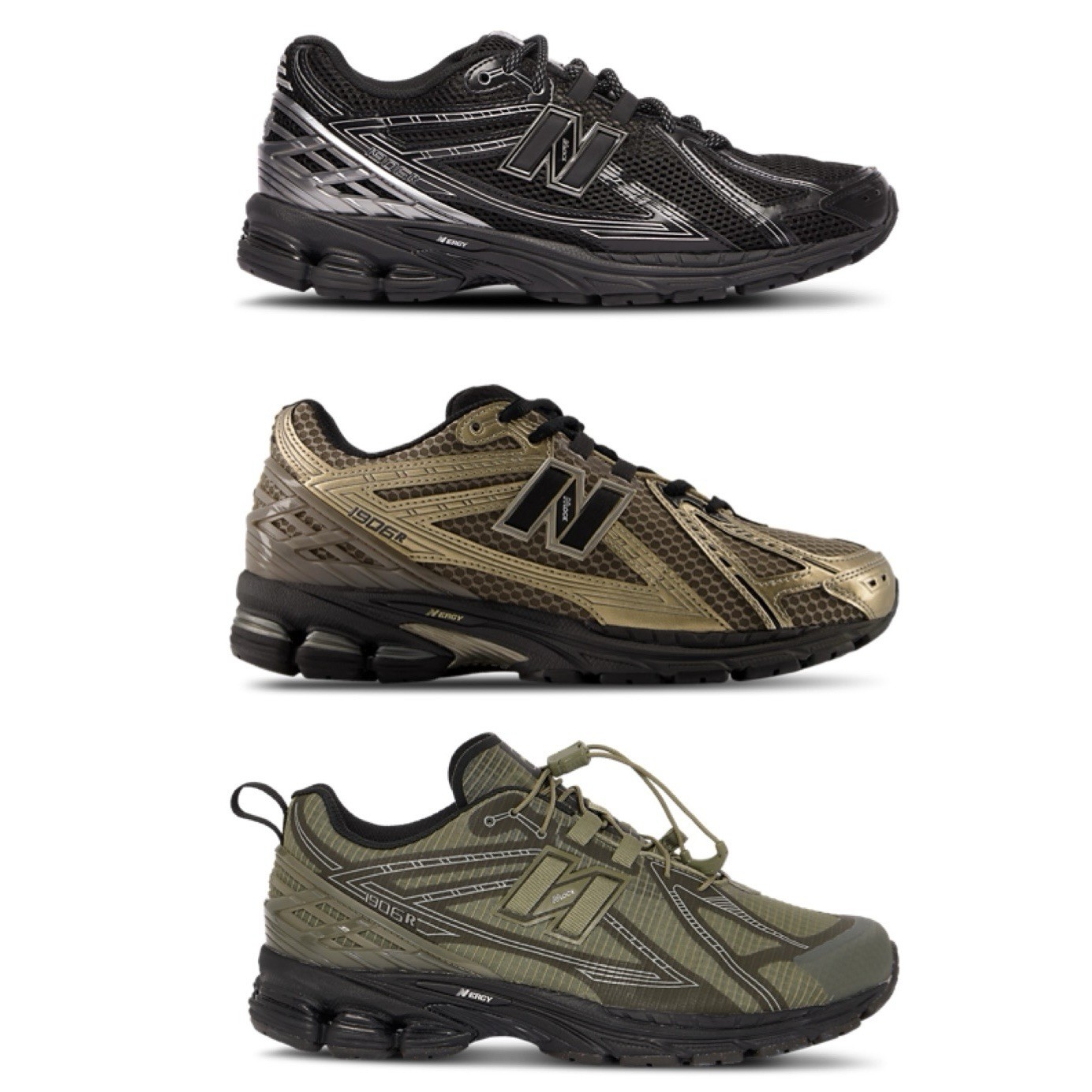New Balance 1906R Primaloft Black Silver U1906ROS Available Now