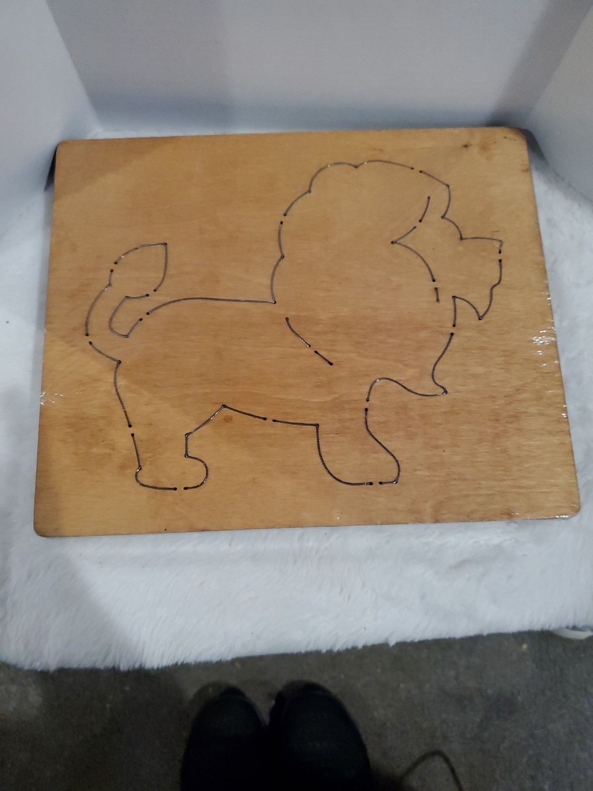 AccuCut Jumbo Die LION #4 L1401J  NEW 11.75”By 9.75”