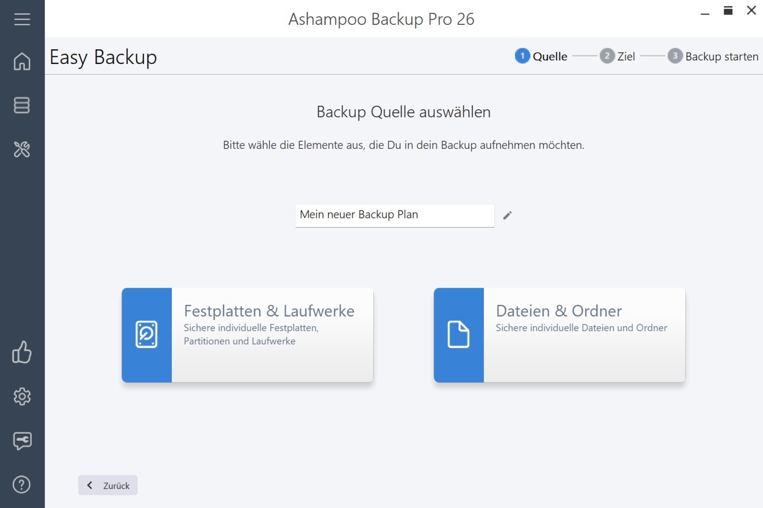 Ashampoo Backup Pro 26 Full Version Permanent License German/ML Data Backup NEW