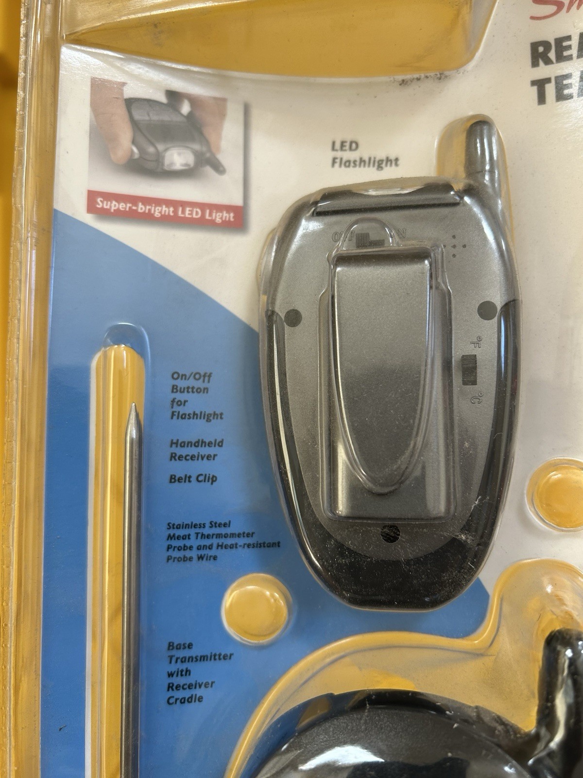 NEW Smart BBQ Remote Grill Temperature Meter Programmable with LED Flashlight