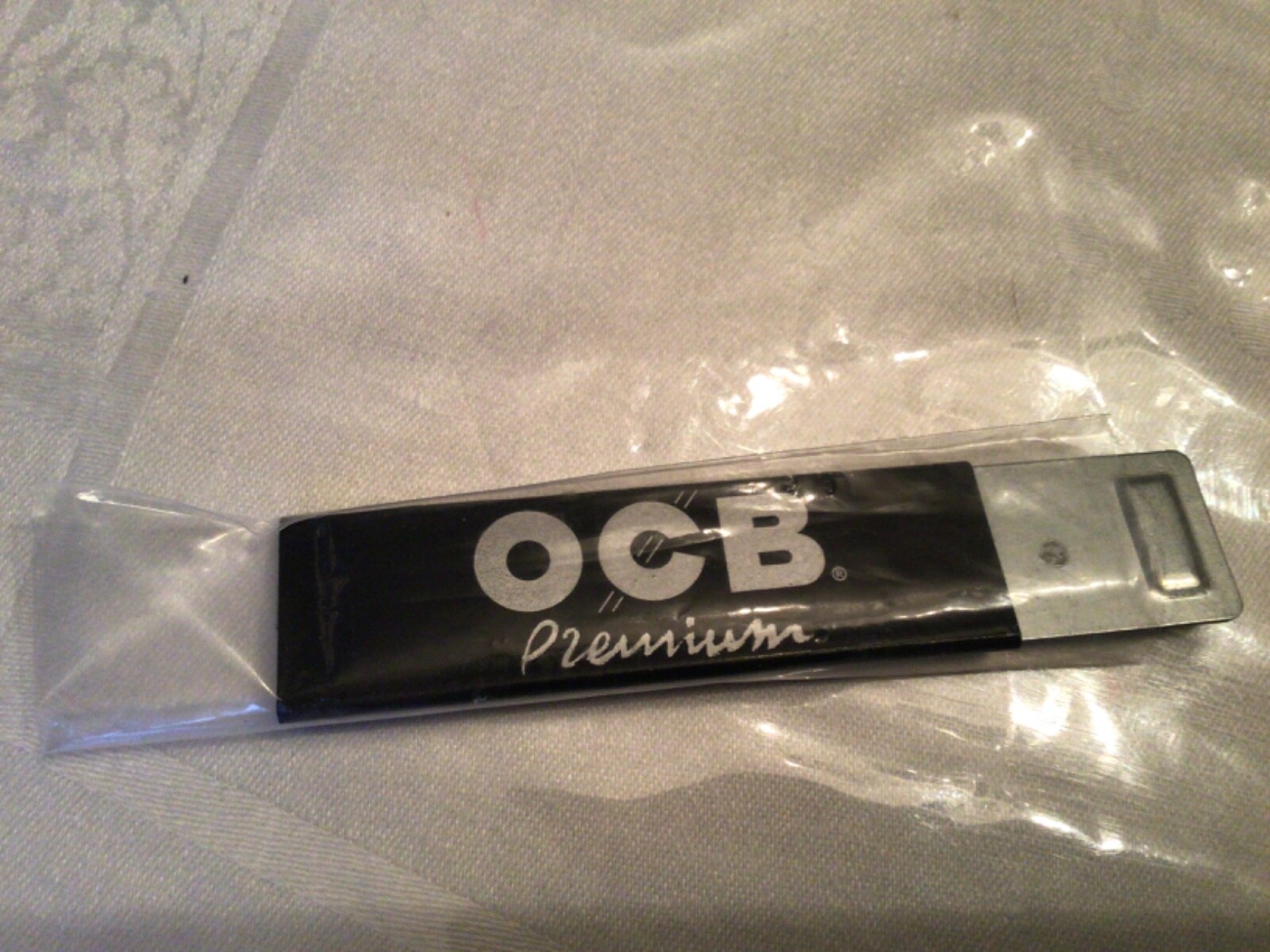 OCB Premium Black Metal Sliding Razor Blade Box Cutter, Utility Knife