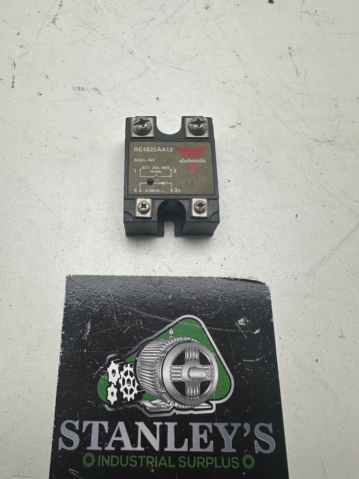 Electromatic RE4825AA12 Solid State Relay New