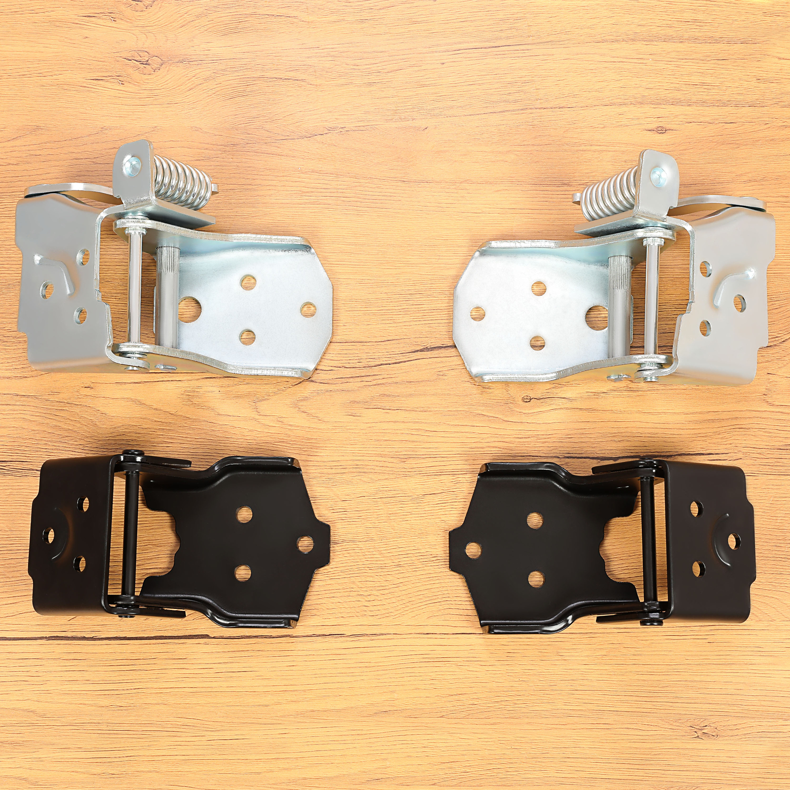 Door Hinges 4pcs Set Upper and Lower Hinge Kit For 1970-1981 Camaro Firebird