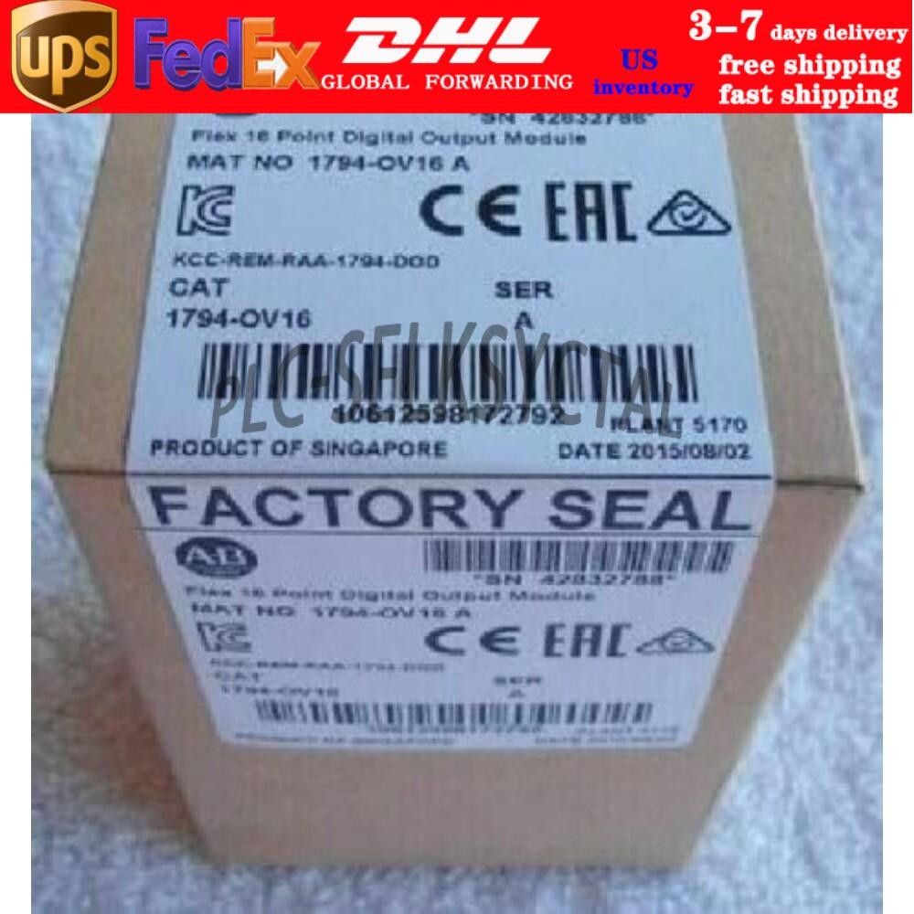 New Sealed AB 1794-OV16 Flex 16 Point Digital Output Module 1794OV16 US Free Tax