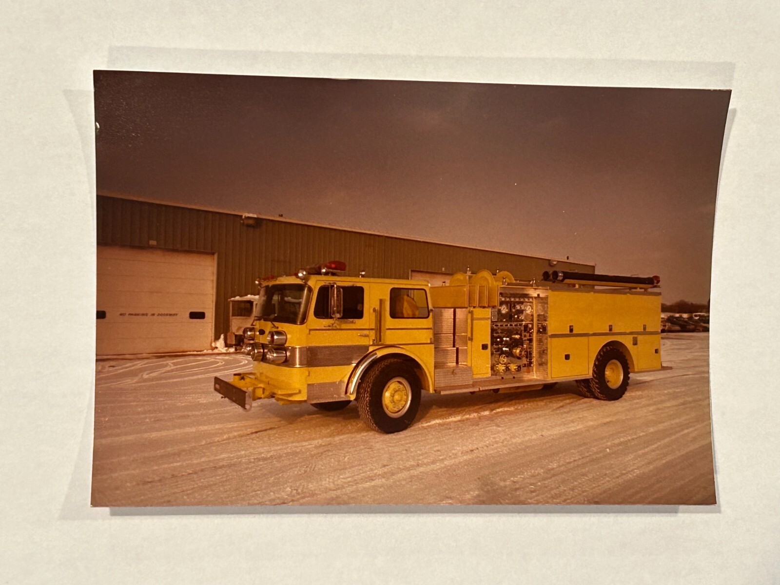 Unknown Oshkosh Pierce pumper Factory Photo Fire Apparatus Photo A53