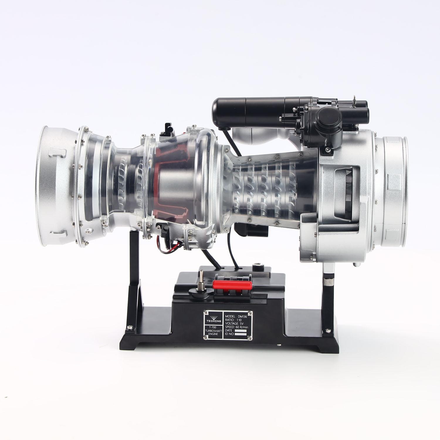 Black Hawk Helicopter Alloy Turboshaft Engine Kit TECHING Copy Classics Motor