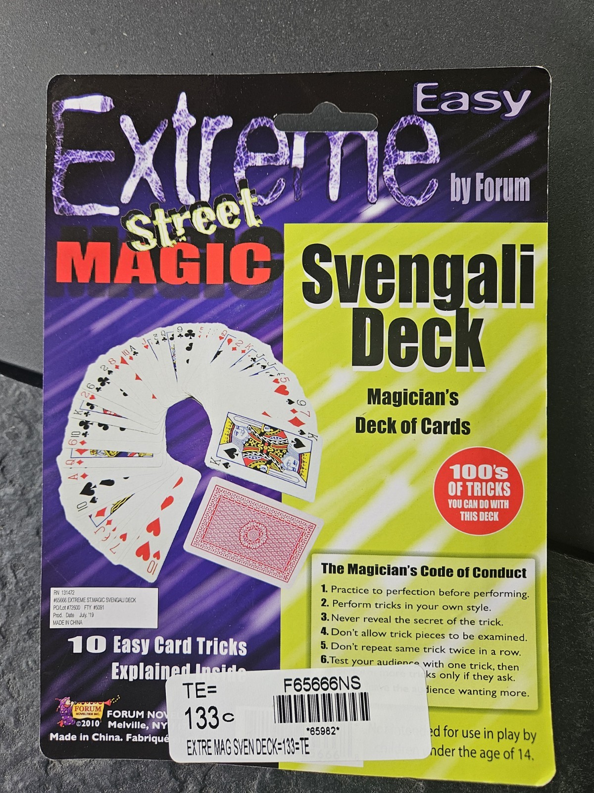 Svengali Deck Card Tricks Illusion Cards Trick Extreme Street Magic