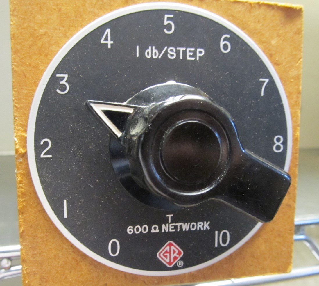 GENERAL RADIO DECADE ATTENUATOR TYPE 829-TB