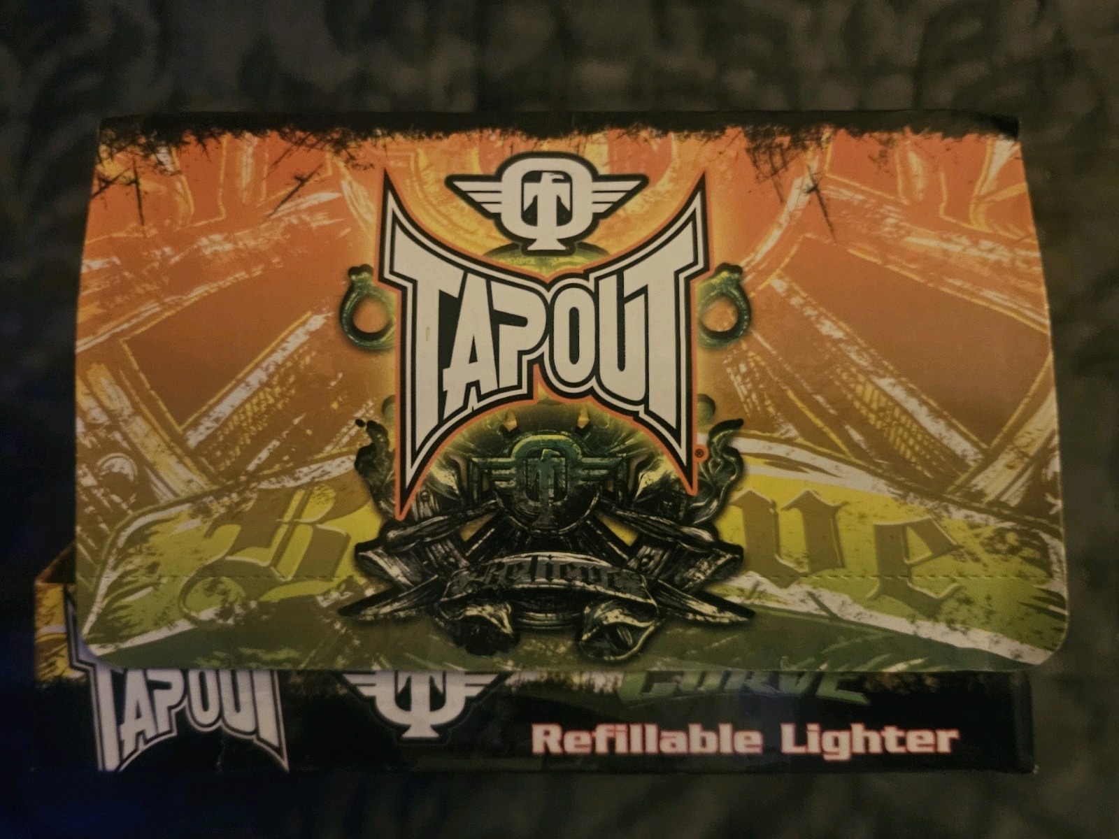 50 Tapout Refillable Curve Lighters  Tray