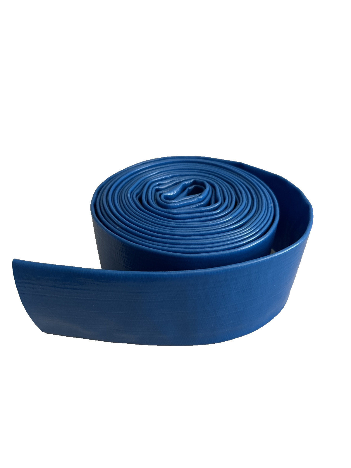Vinyl Blue Drain Hose 2”x 25’ Skin Wrap Pool Accessories